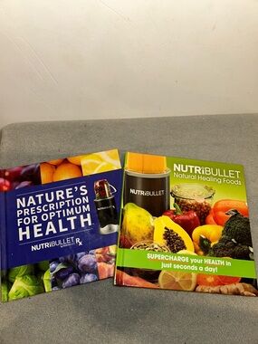 Nutribullet Health Recipe book Set of 2